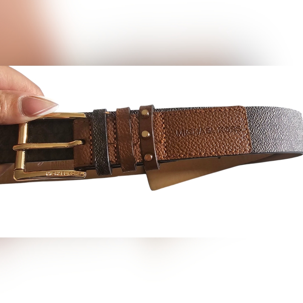 Michael Kors Brown L Womens Belt